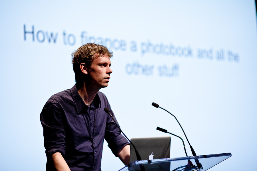How to finance your photobook with Rob Hornstra. Photo: Willem Popelier